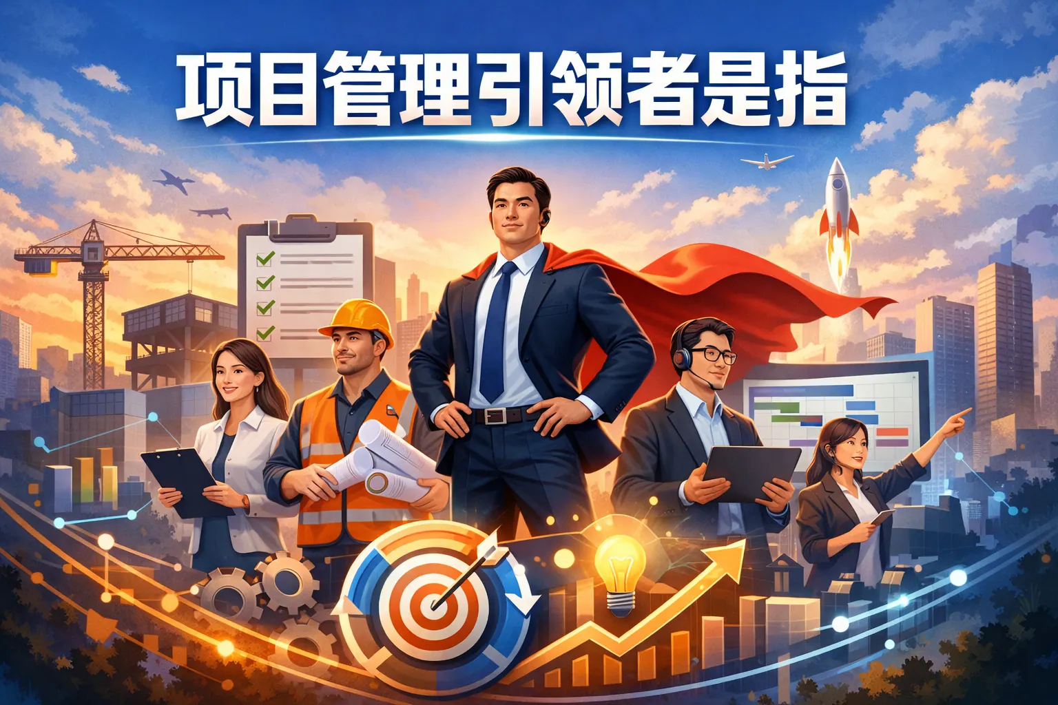 项目管理引领者是指
