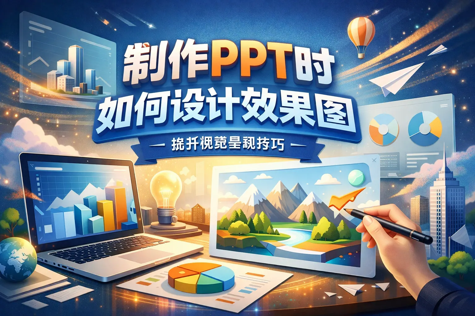 制作ppt时如何设计效果图