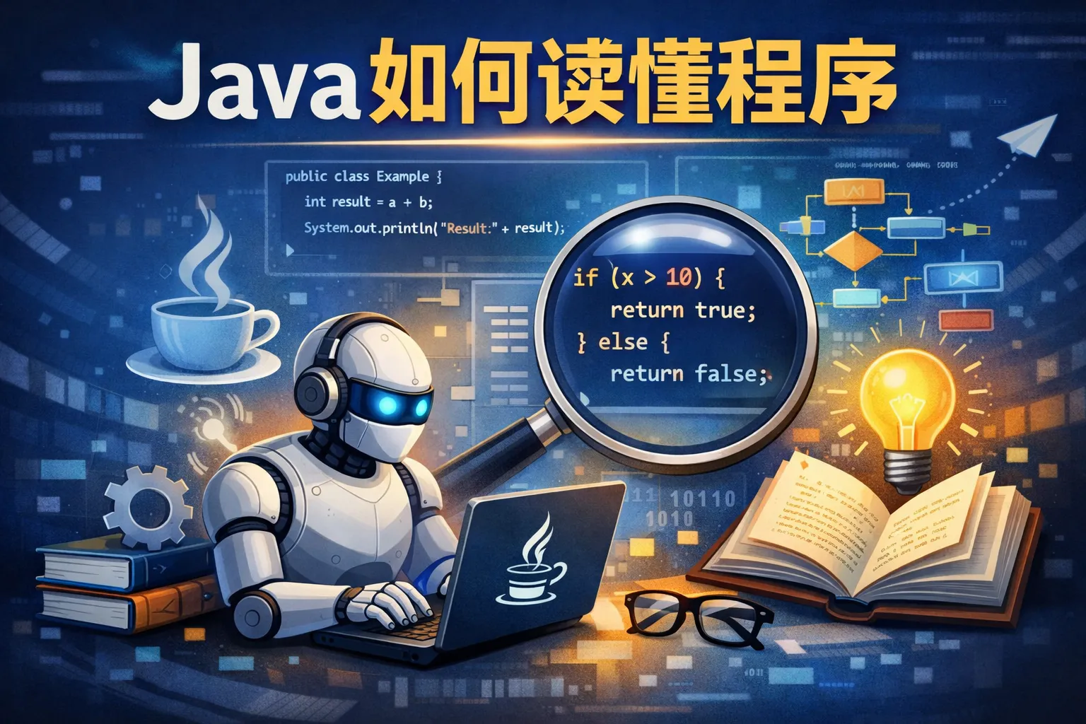 java如何读懂程序