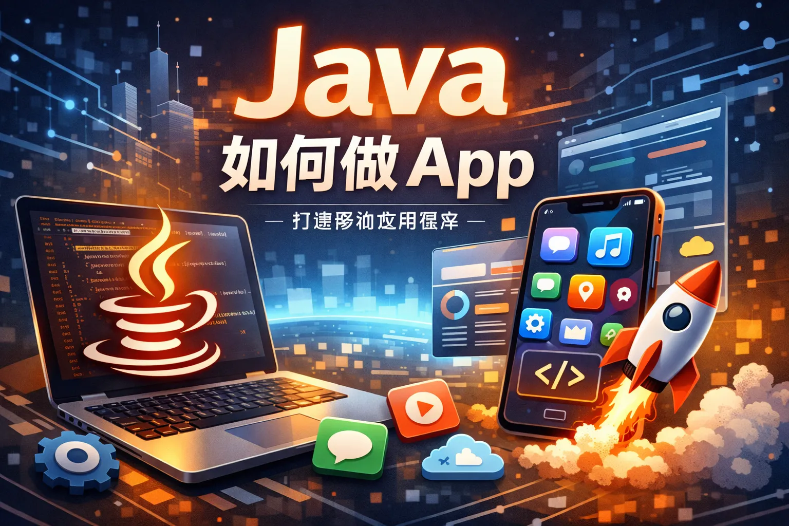 java如何做app
