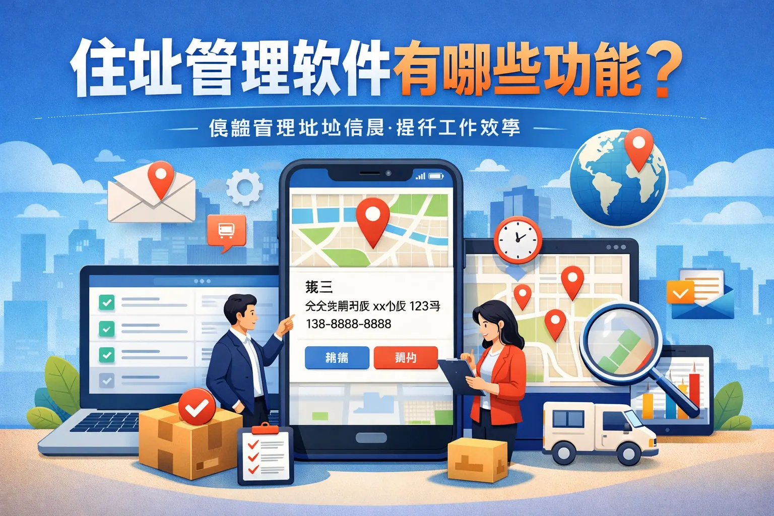 住址管理软件有哪些功能