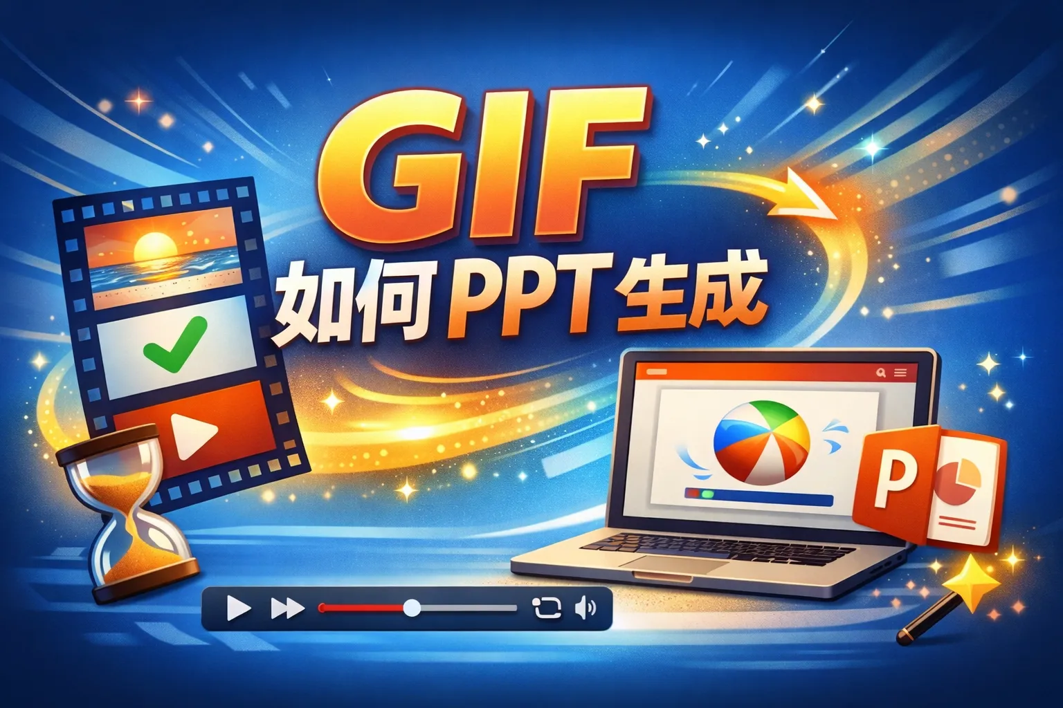 gif 如何ppt