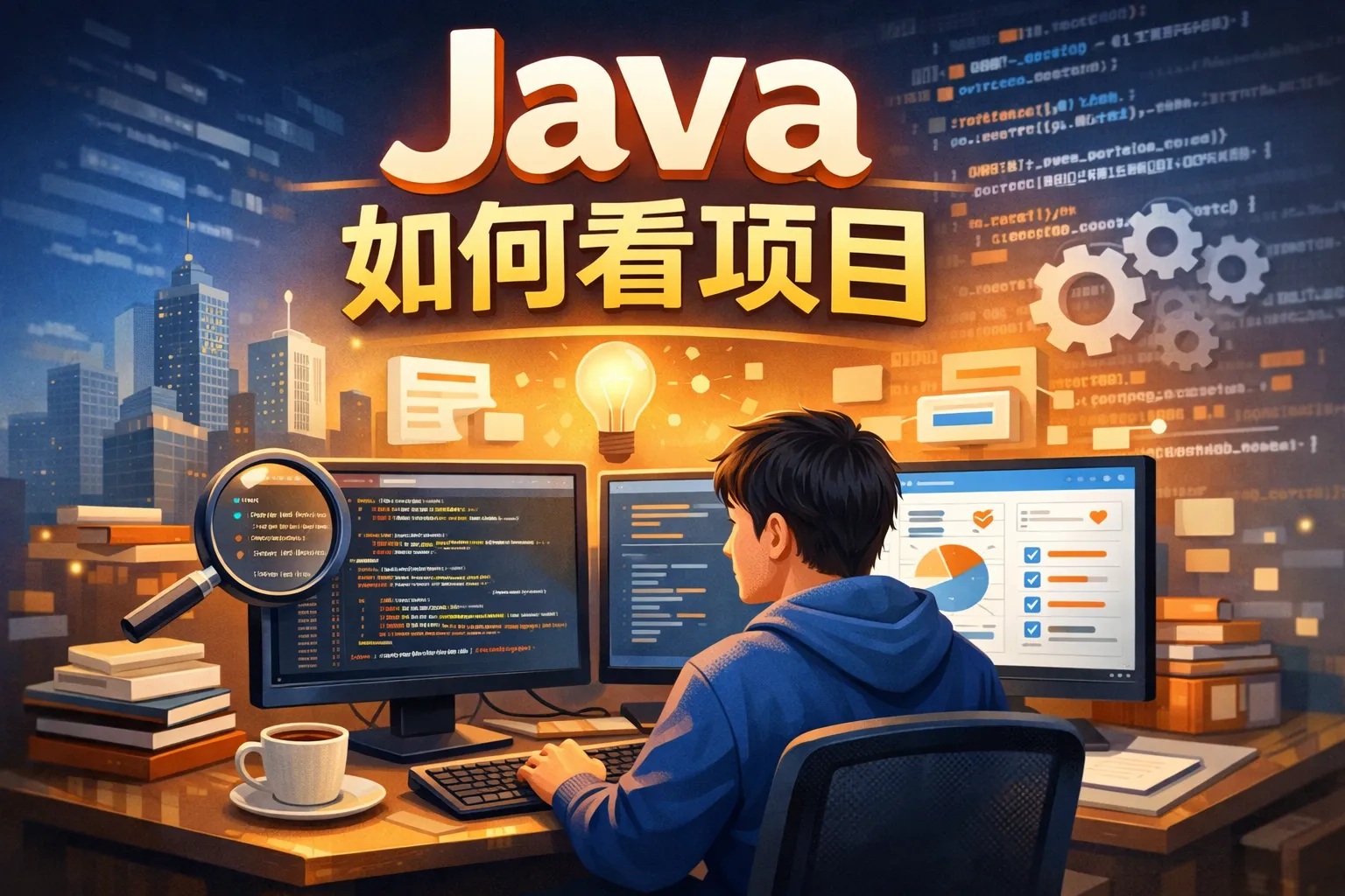 java如何看项目