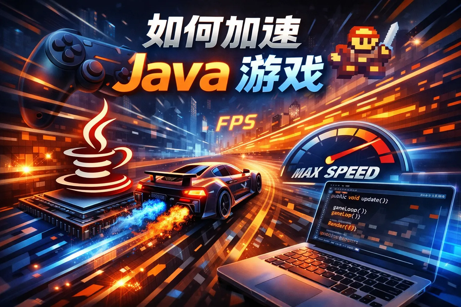 如何加速java游戏