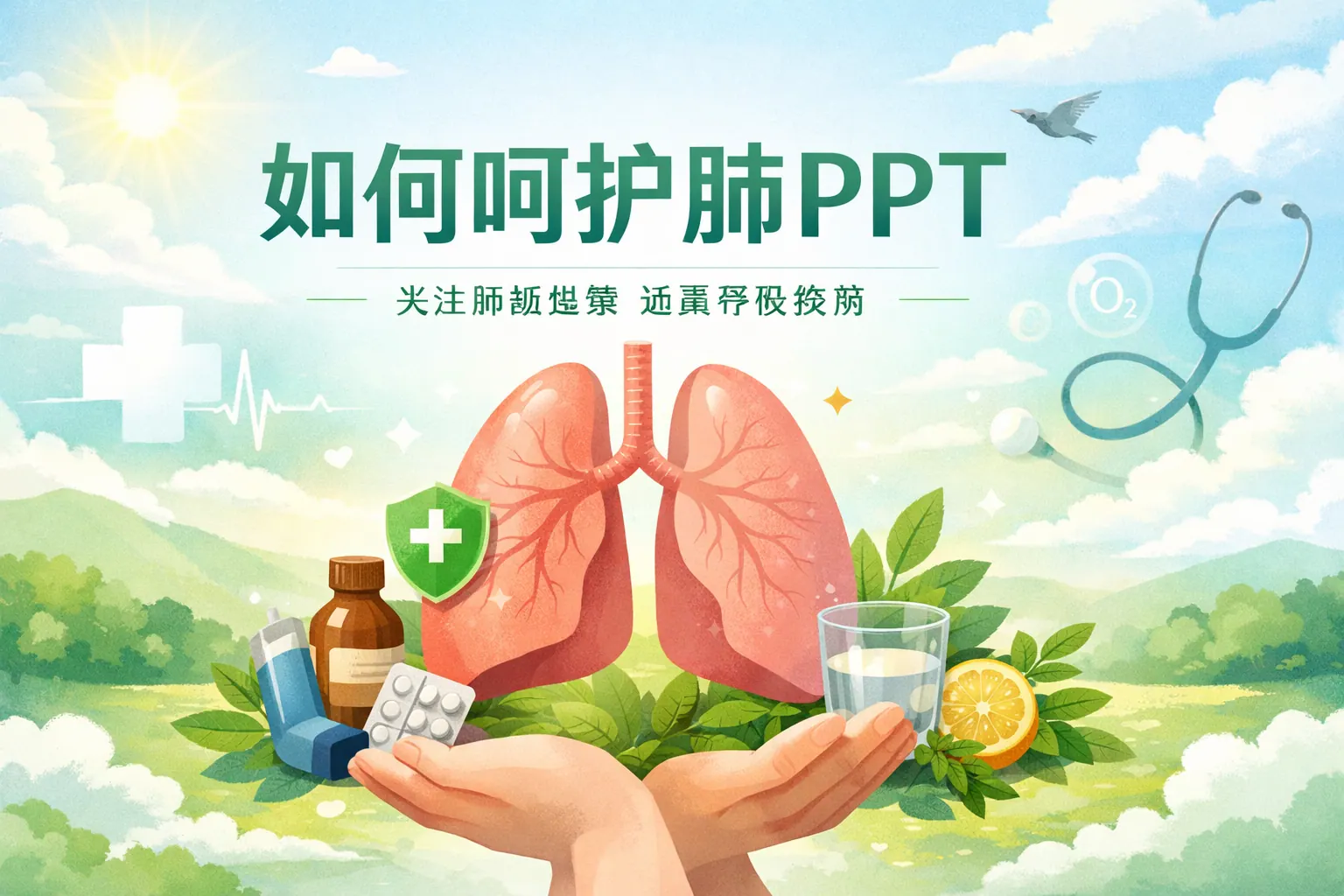 如何呵护肺 ppt