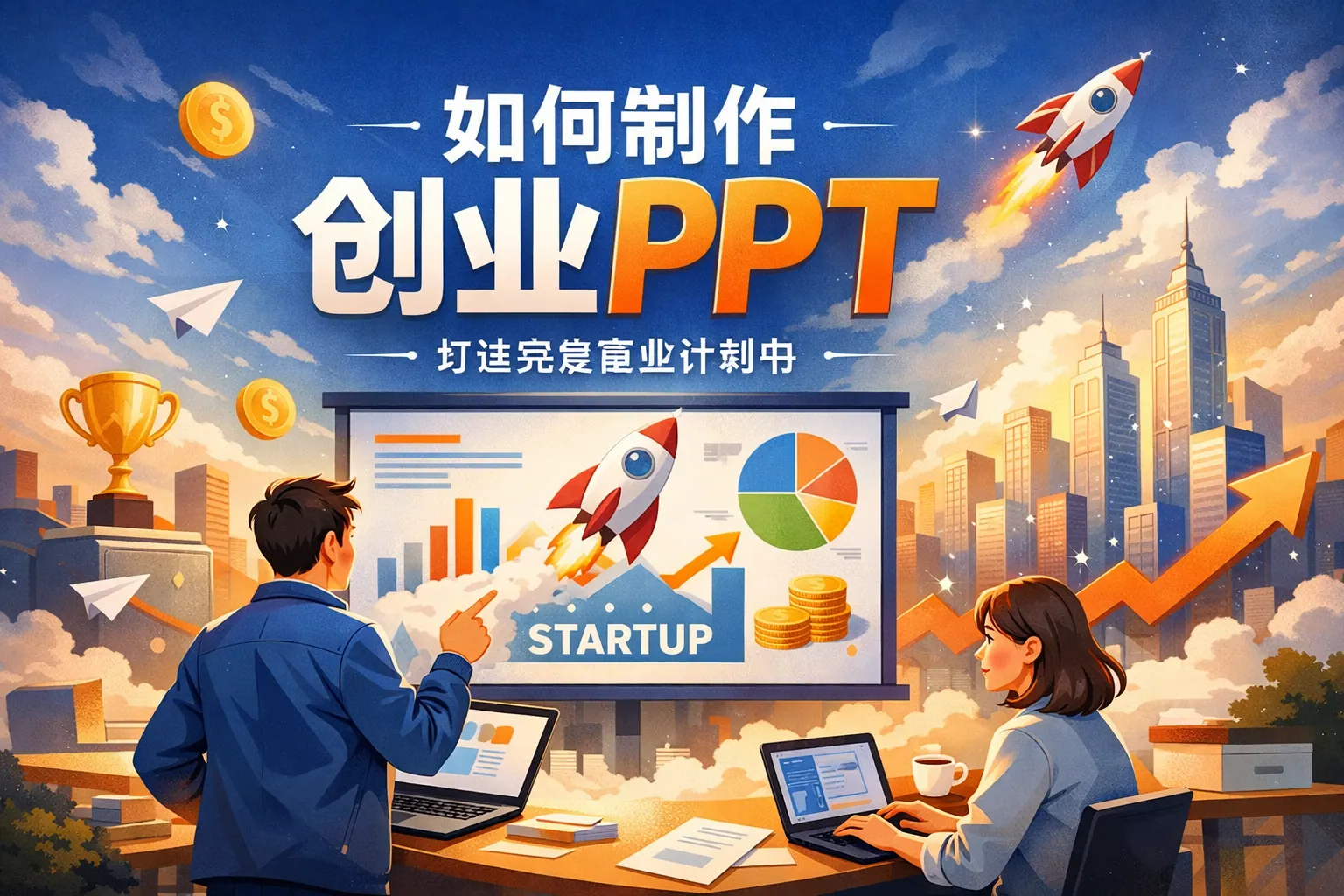 如何制作创业PPT