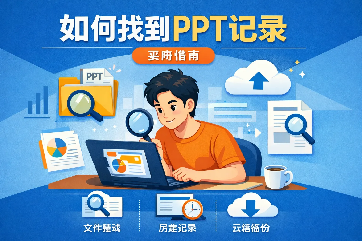 如何找到ppt记录