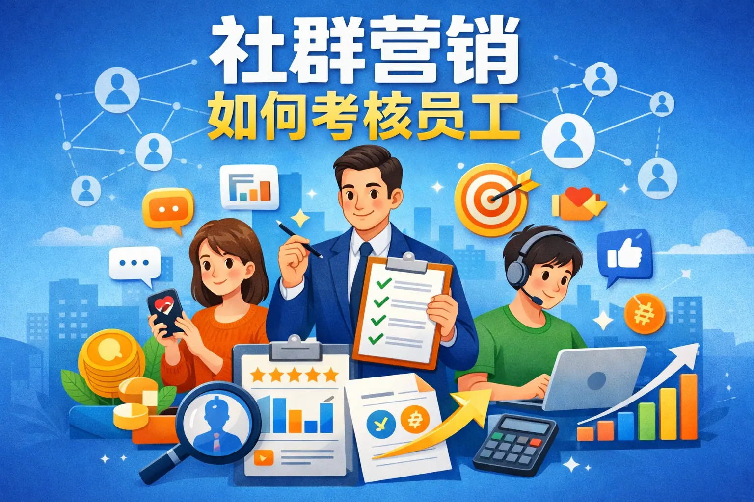 社群营销如何考核员工