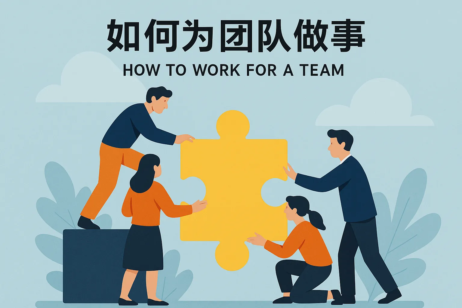 如何为团队做事