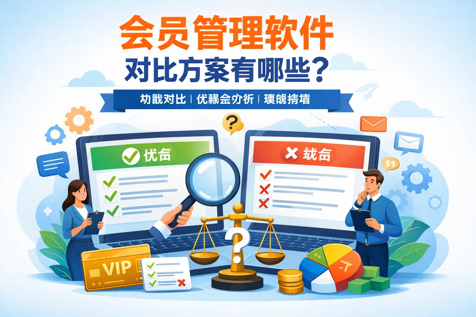 会员管理软件对比方案有哪些