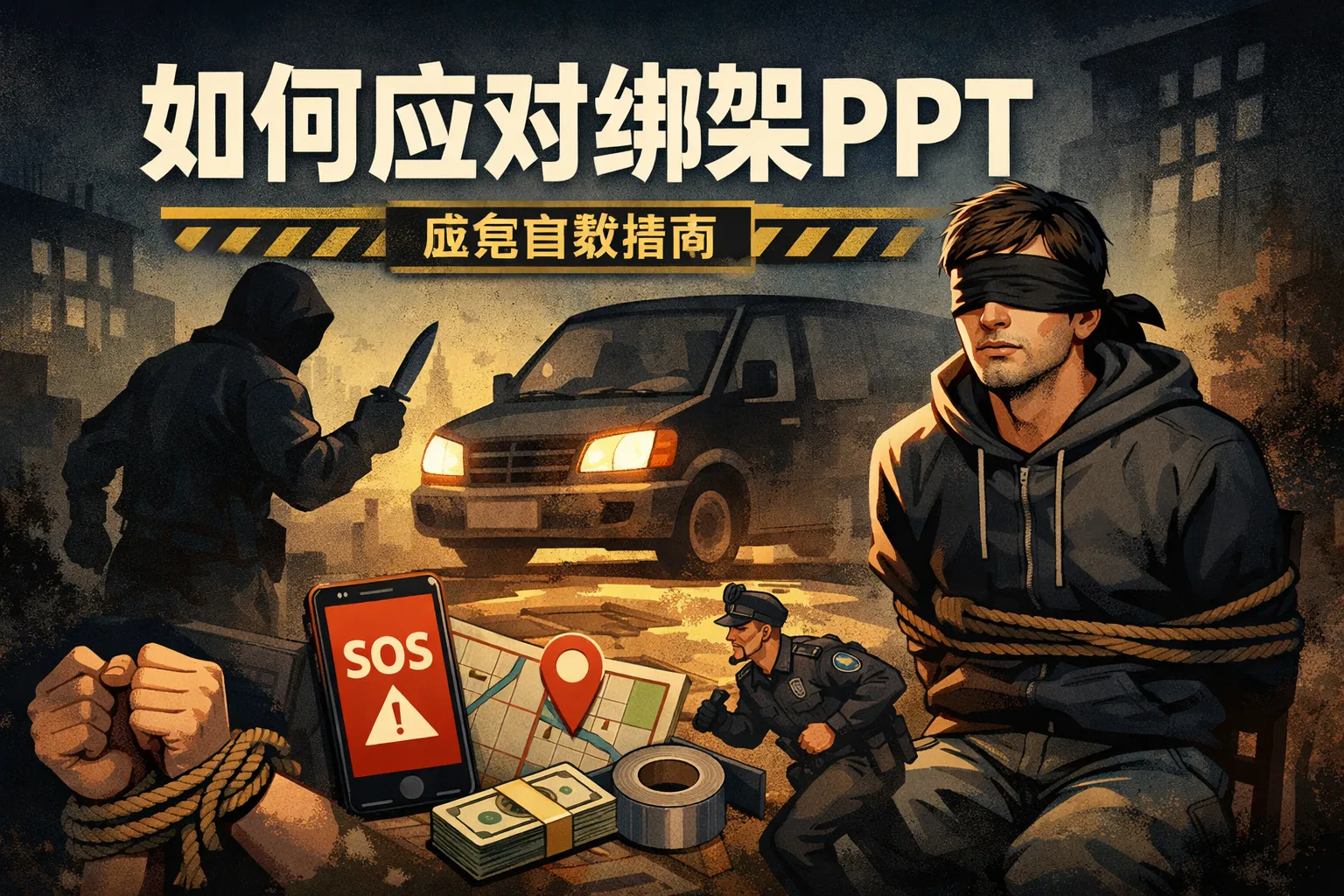 如何应对绑架ppt