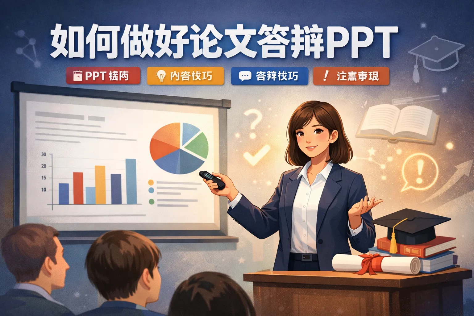 如何做好论文答辩ppt