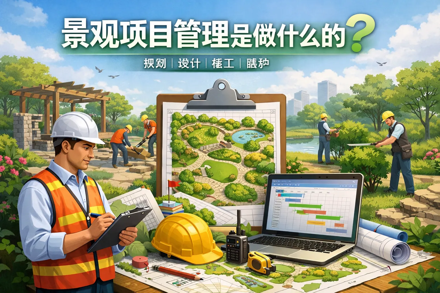 景观项目管理是做什么的