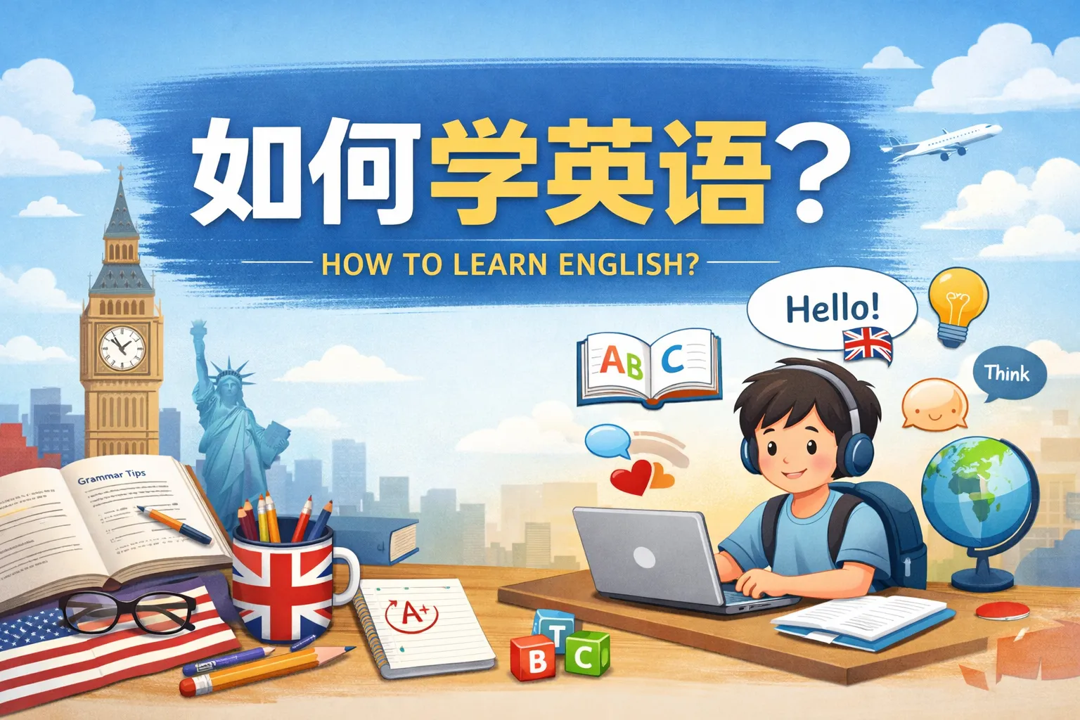 如何学英语 ppt