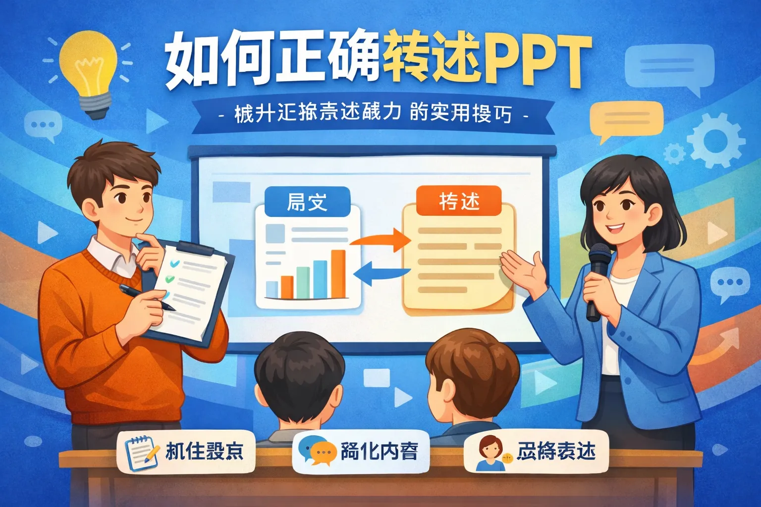 如何正确转述PPT