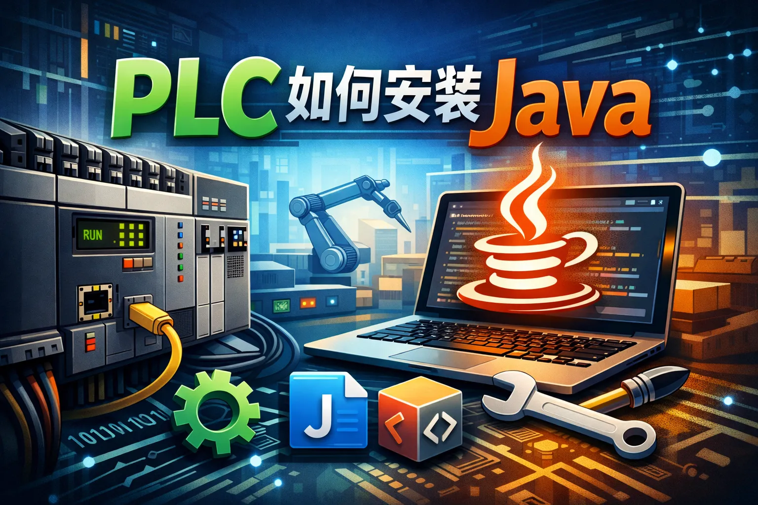 plc如何安装java
