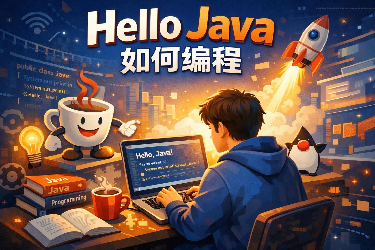 Hello Java如何编程