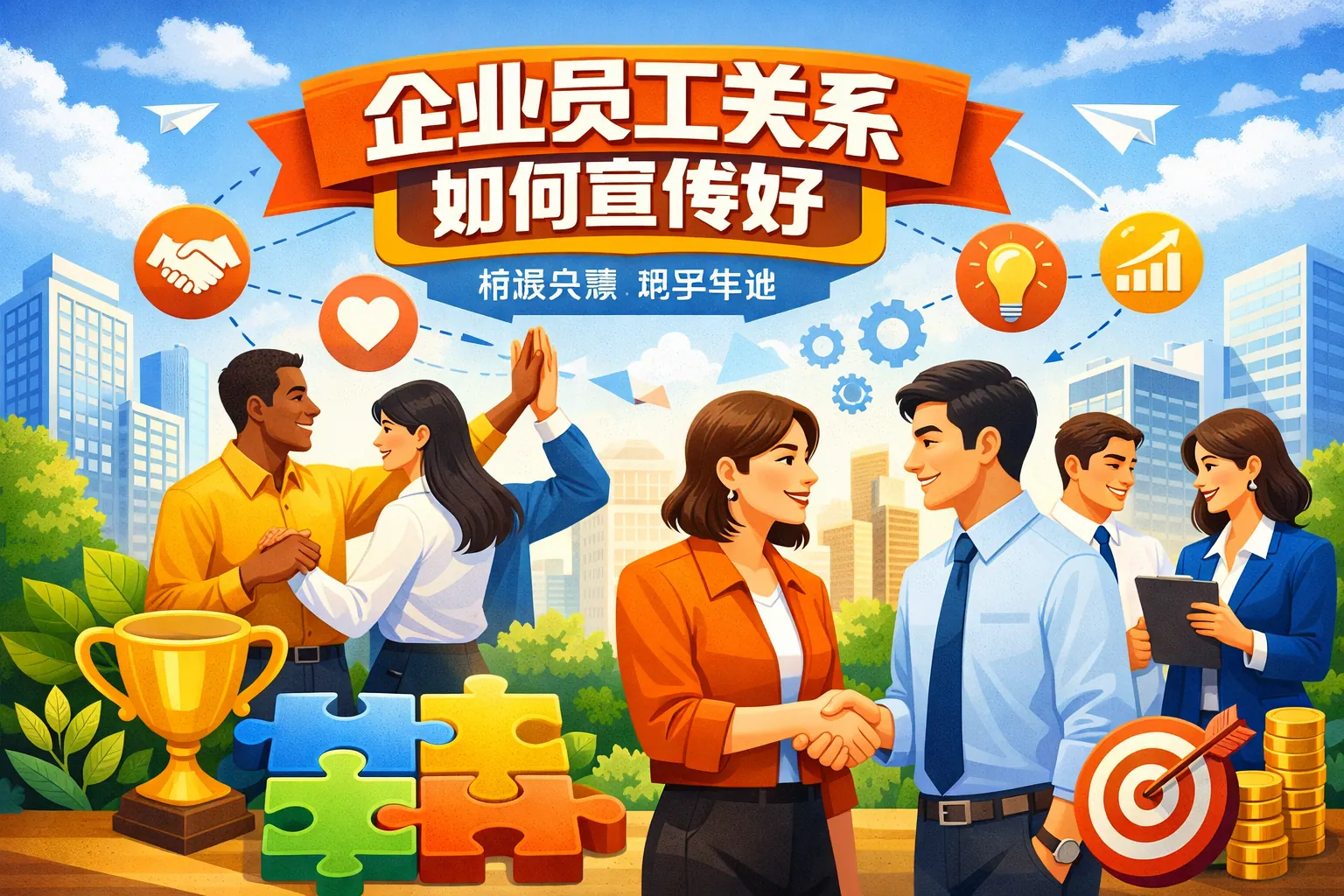 企业员工关系如何宣传好