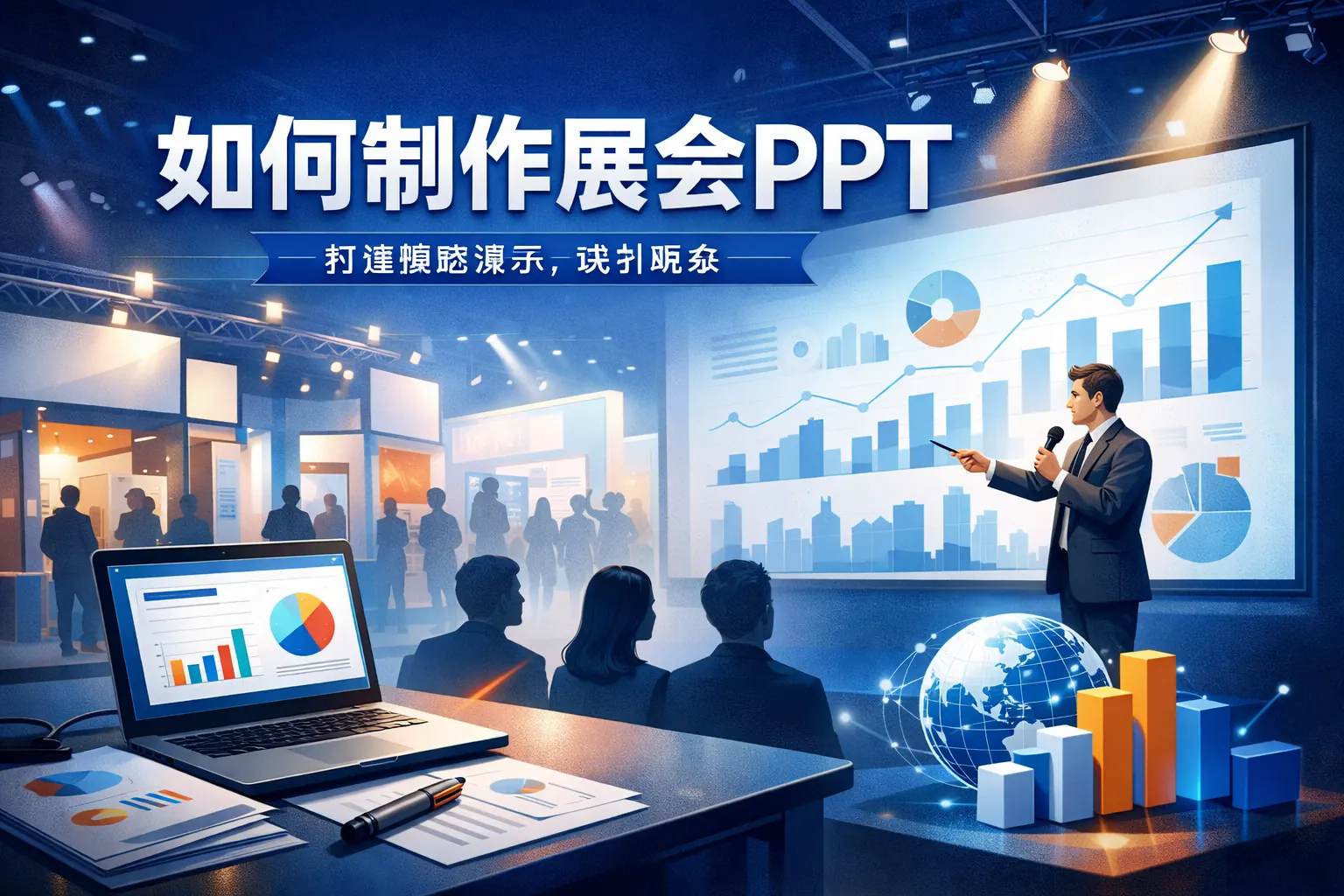 如何制作展会ppt