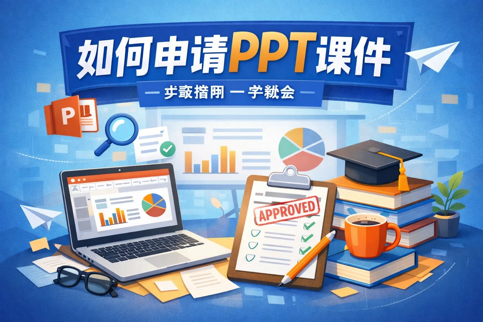 如何申请ppt课件