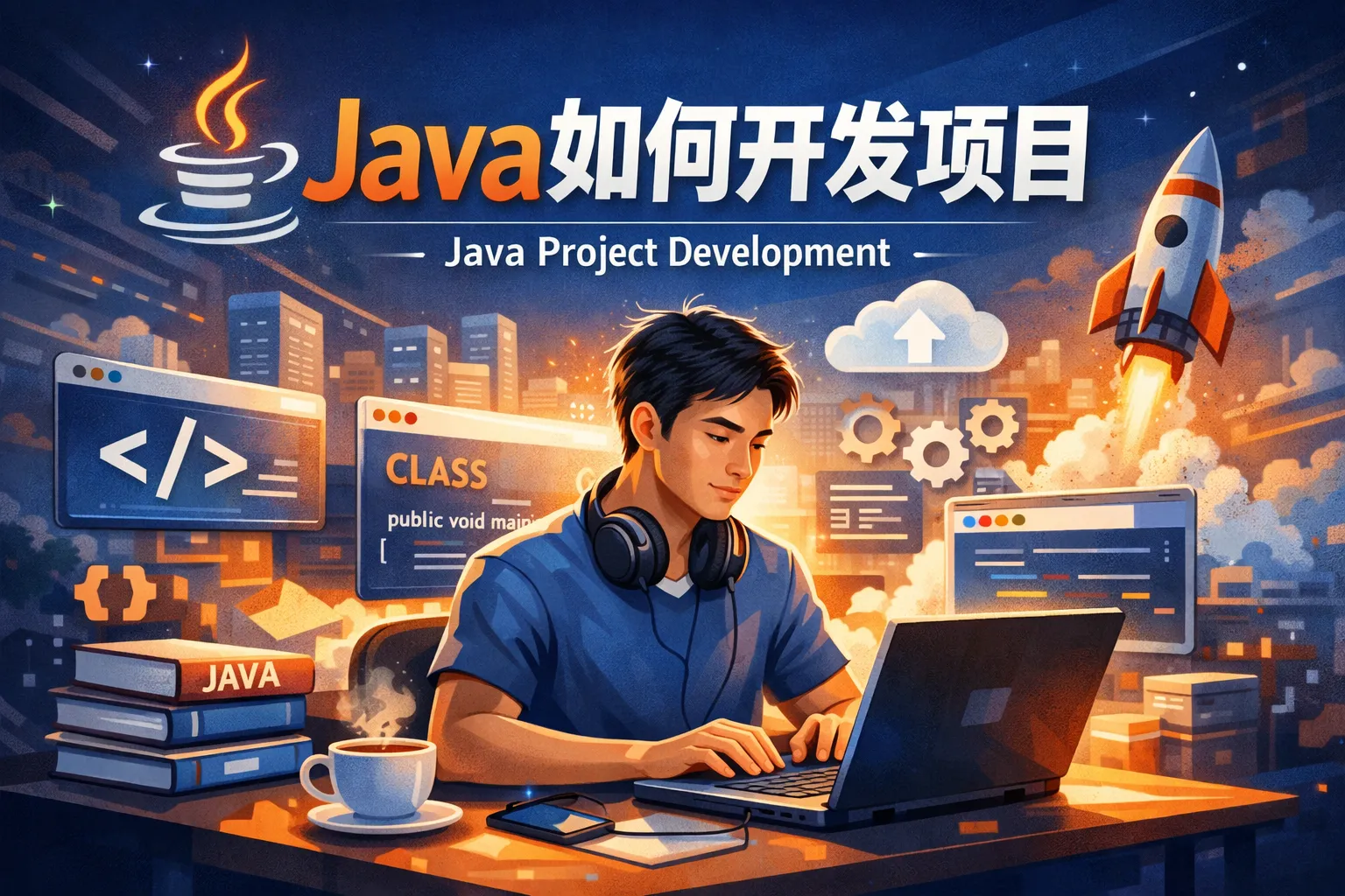 java如何开发项目