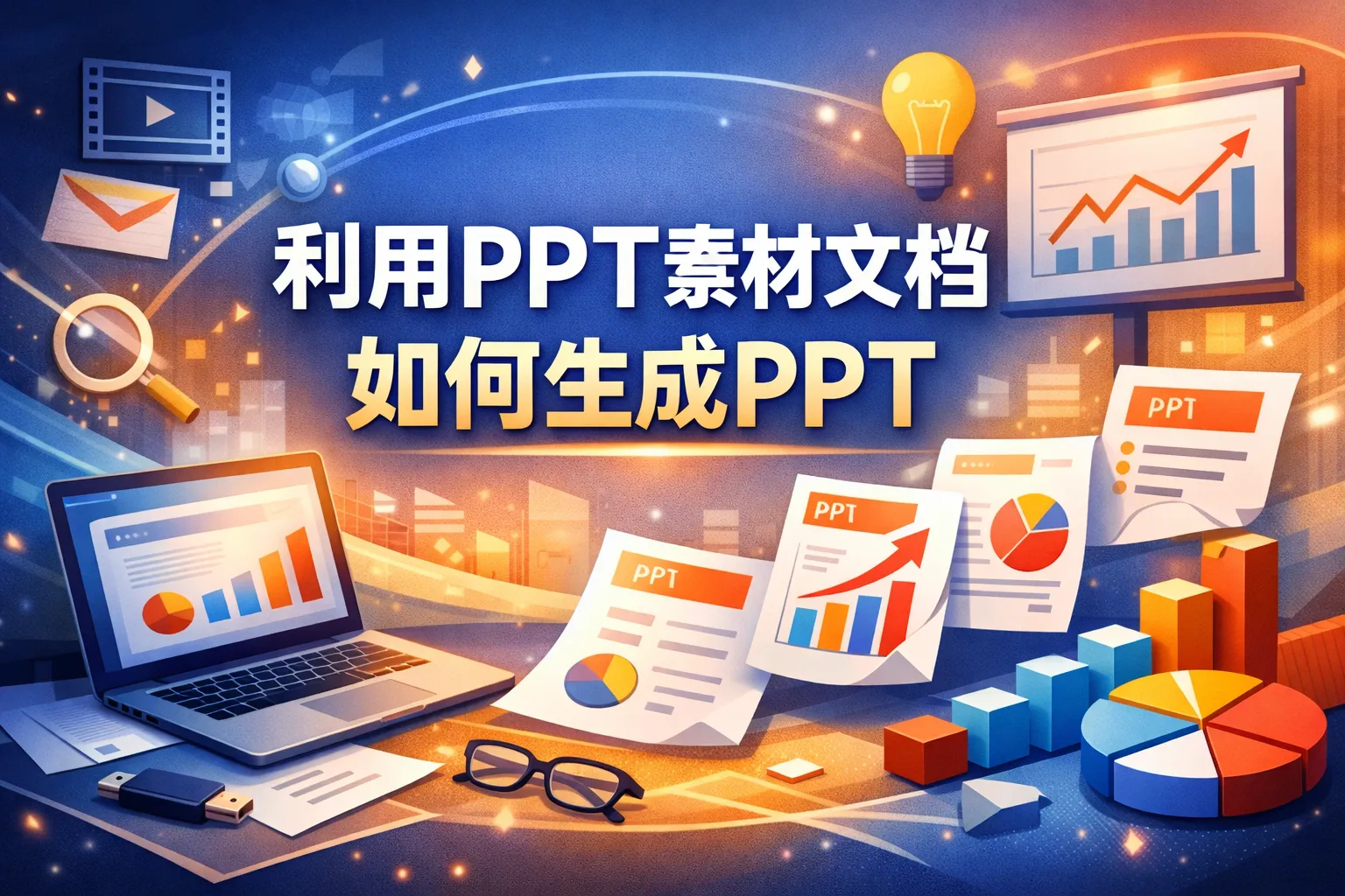 利用ppt素材文档如何生成ppt