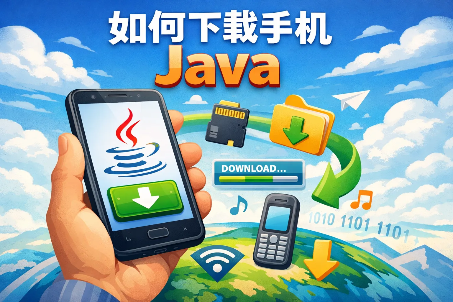如何下载手机java