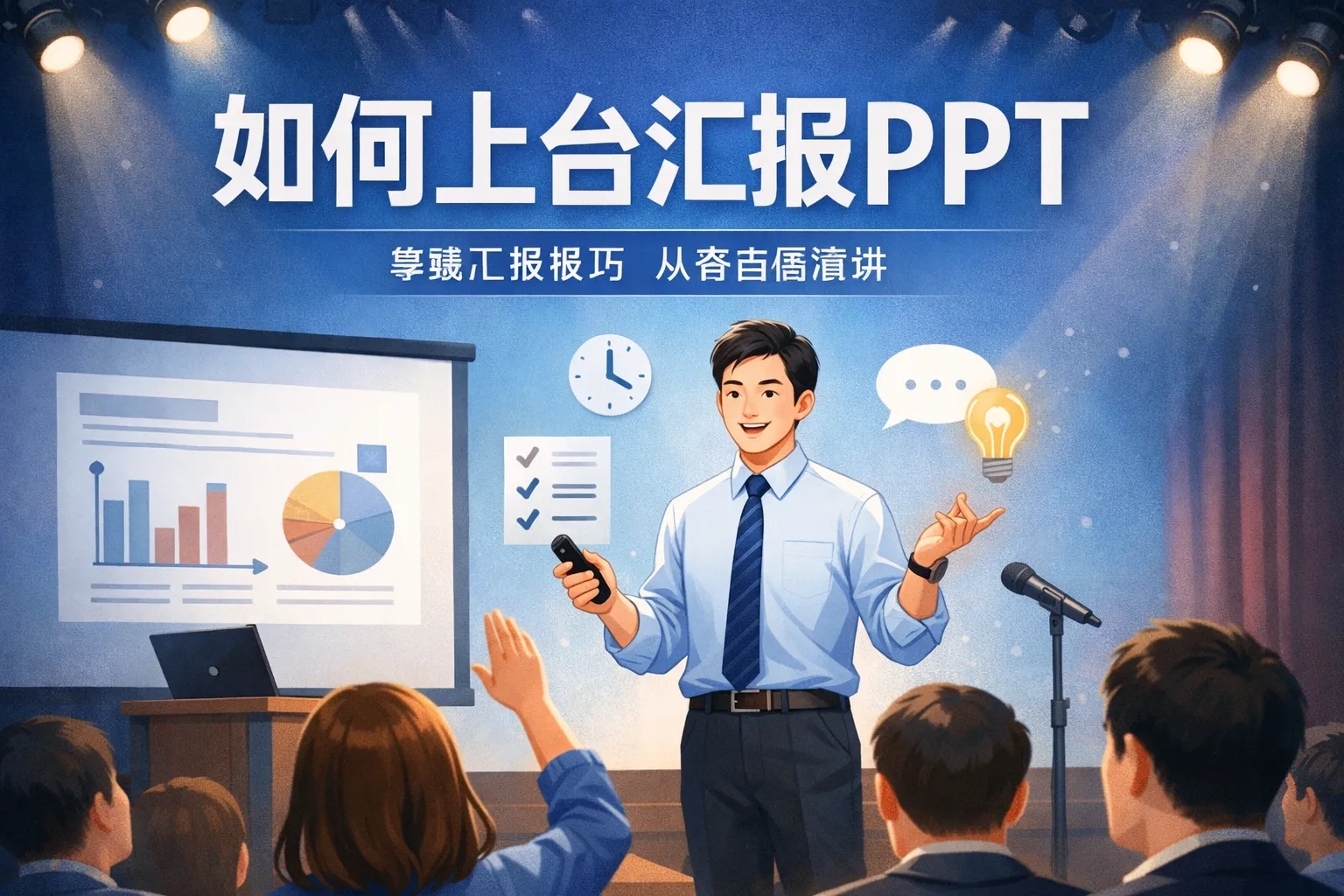 如何上台汇报ppt