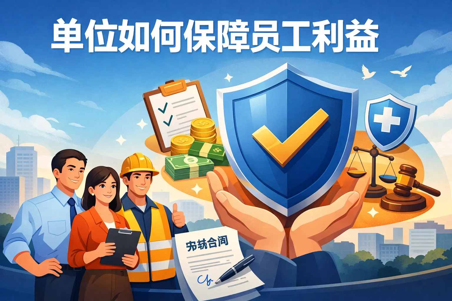 单位如何保障员工利益