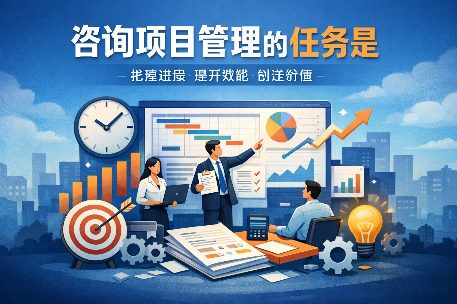 咨询项目管理的任务是