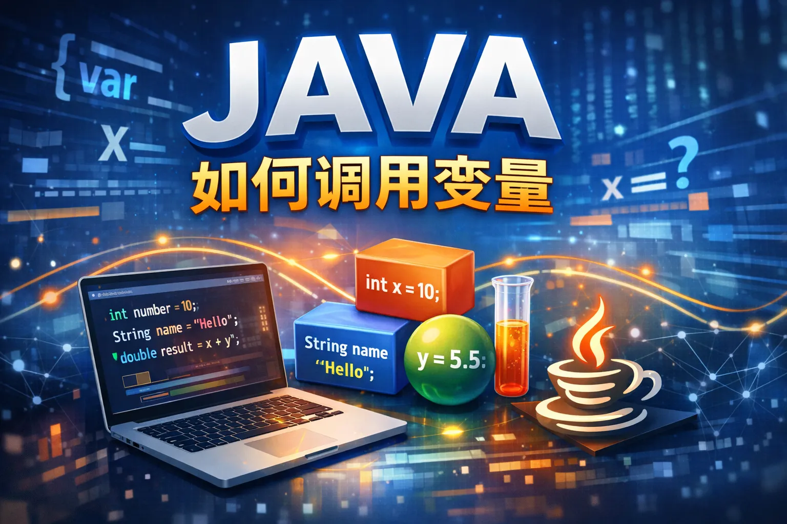 java如何调用变量