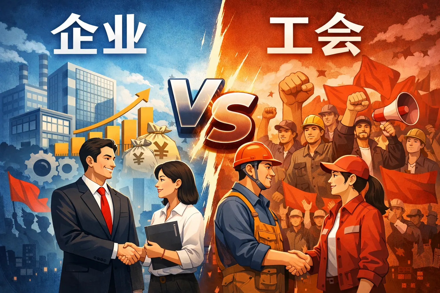 企业跟工会的区别在哪