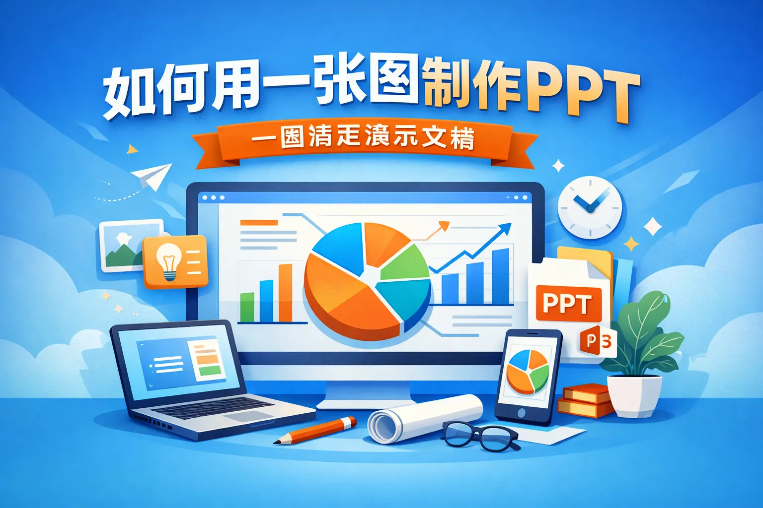 如何用一张图制作ppt