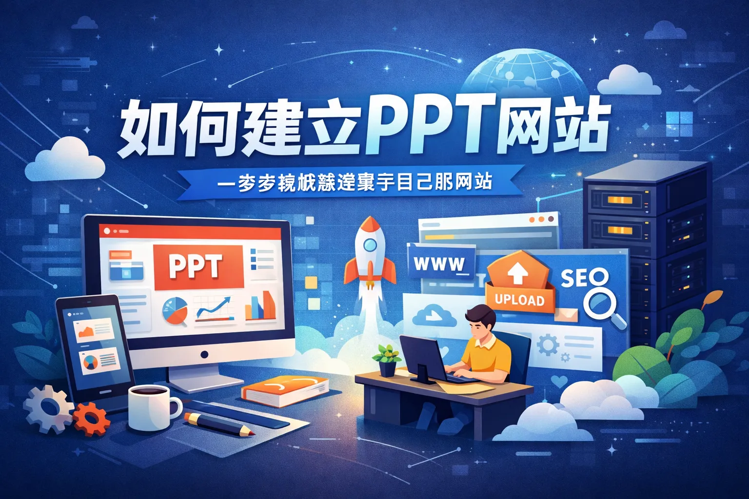 如何建立ppt网站