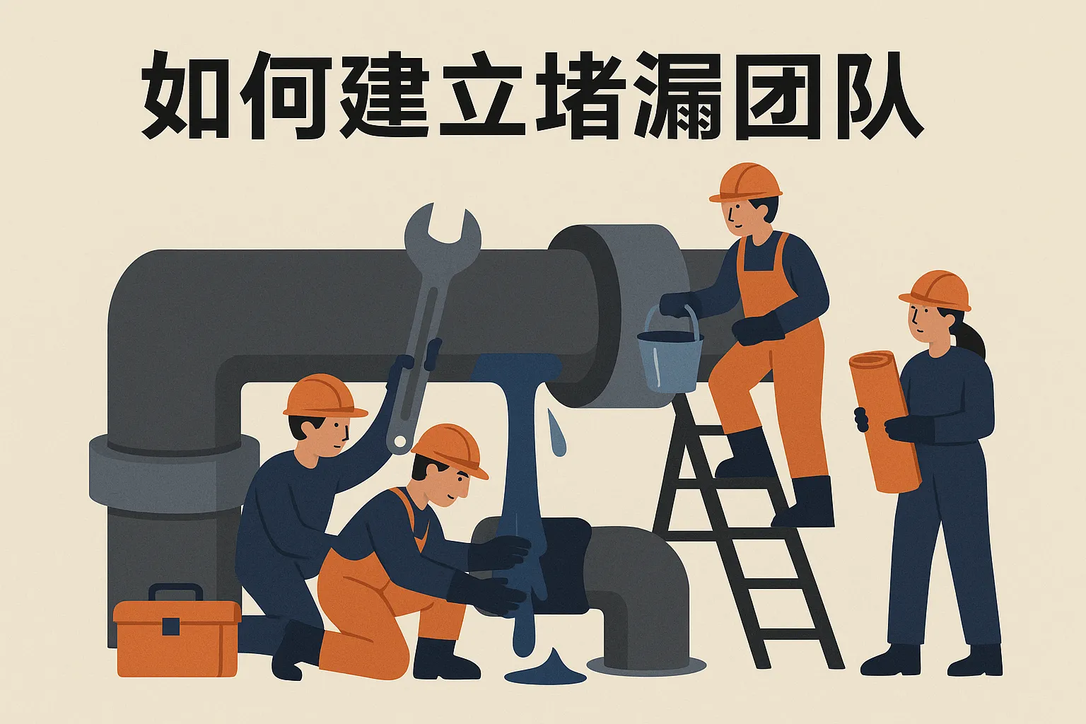 如何建立堵漏团队