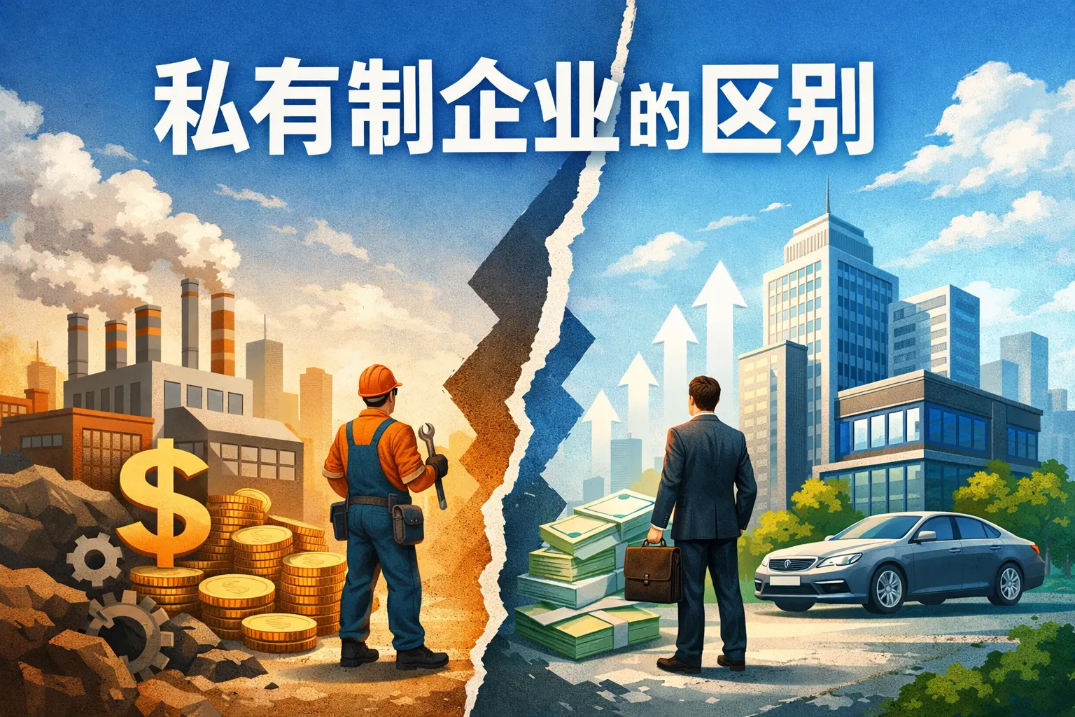 私有制企业的区别