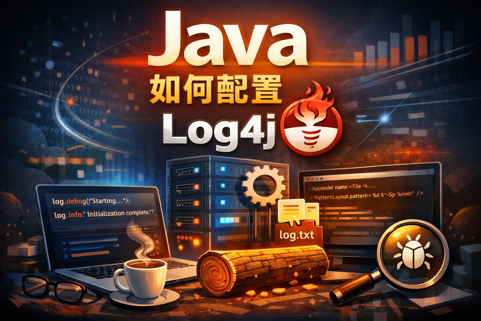 java如何配置log4j