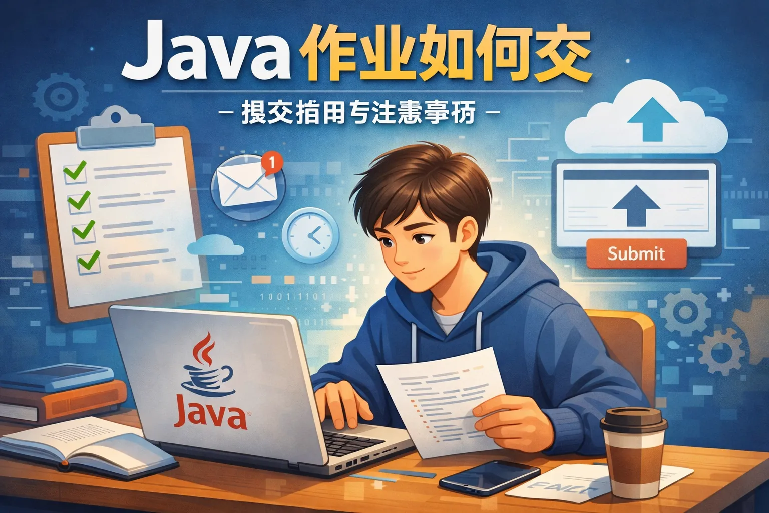 java作业如何交