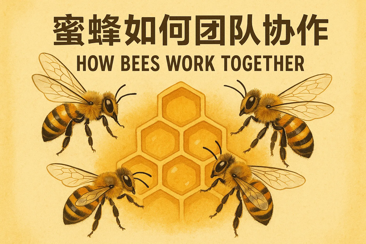 蜜蜂如何团队协作