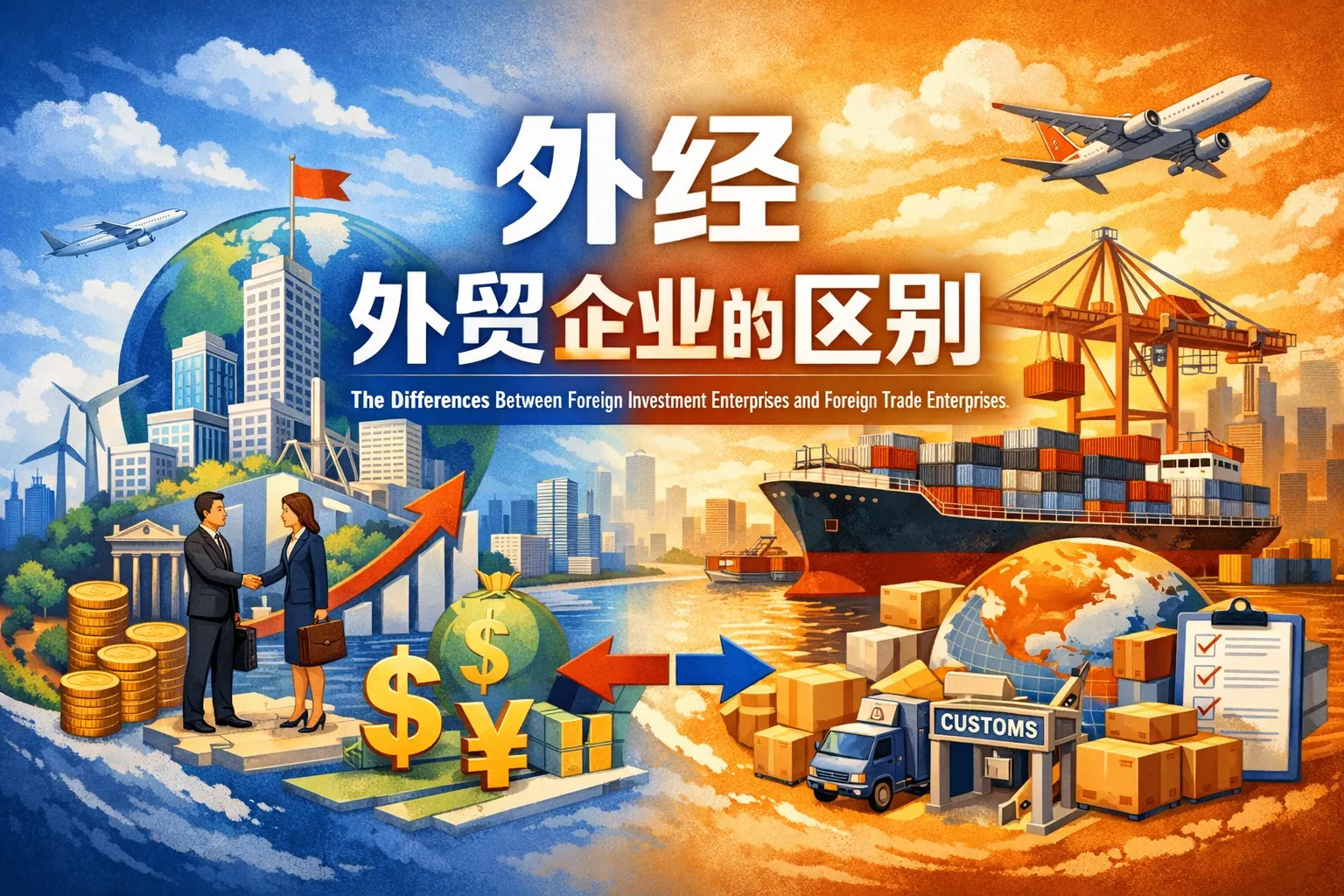 外经 外贸企业的区别