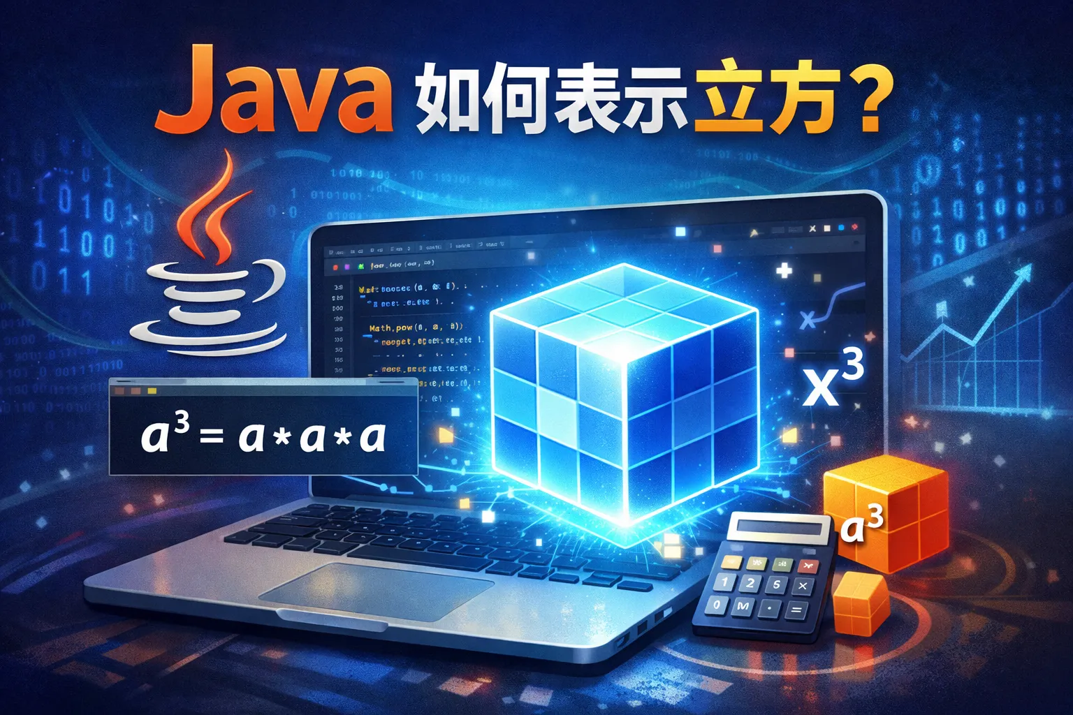 java如何表示立方