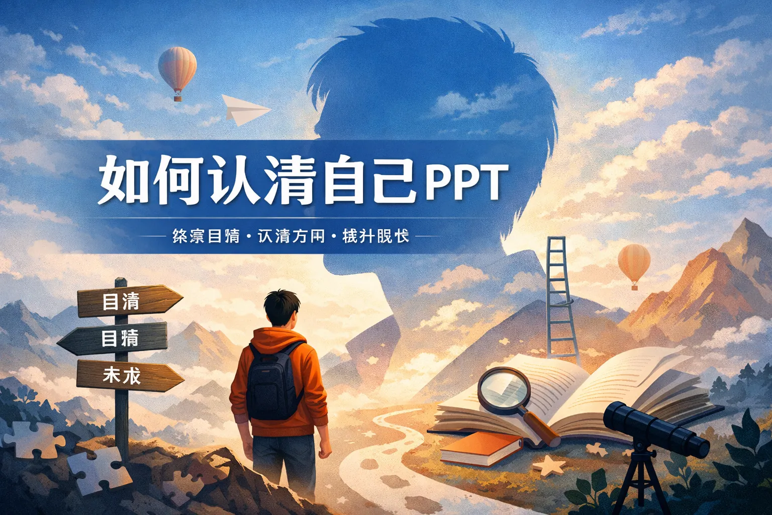 如何认清自己ppt