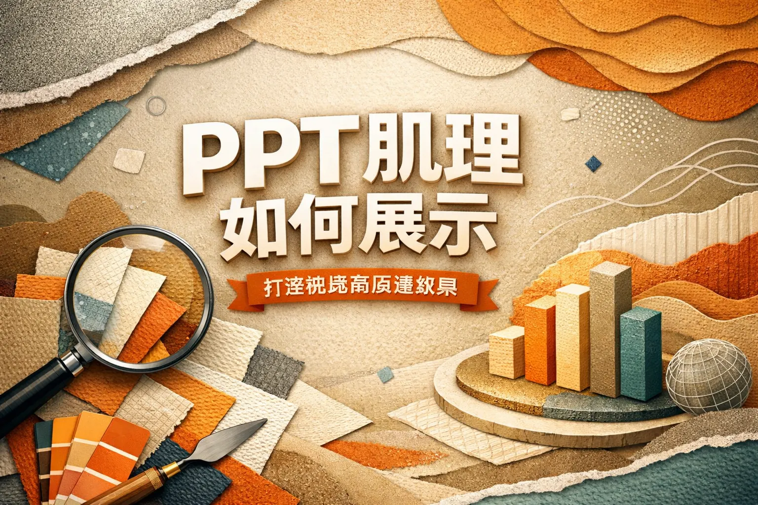 ppt肌理如何展示