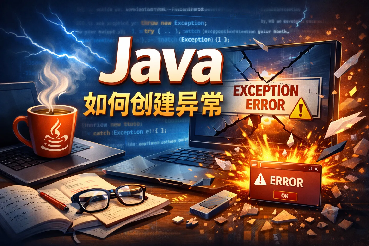 java 如何创建异常