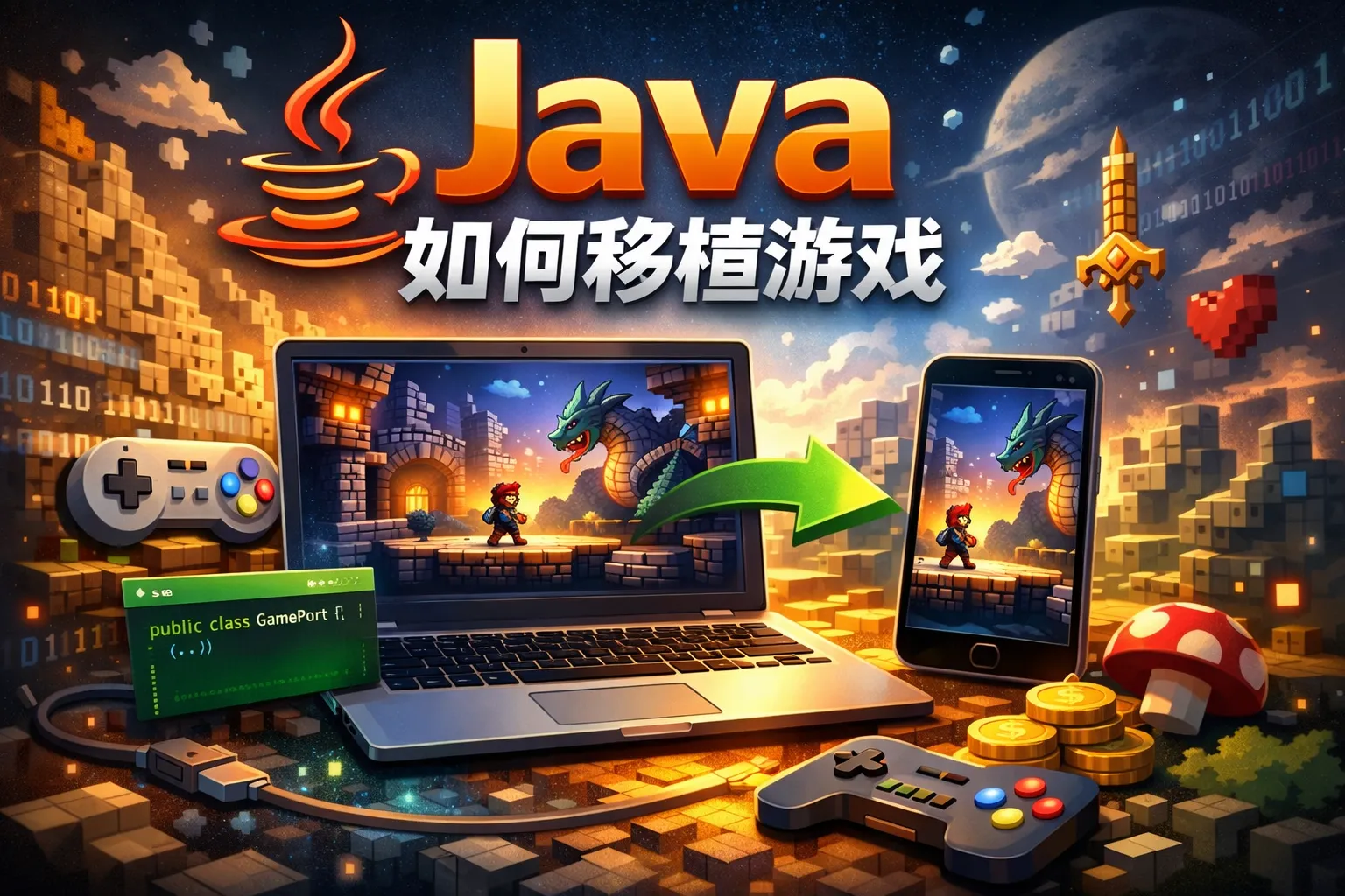 java如何移植游戏