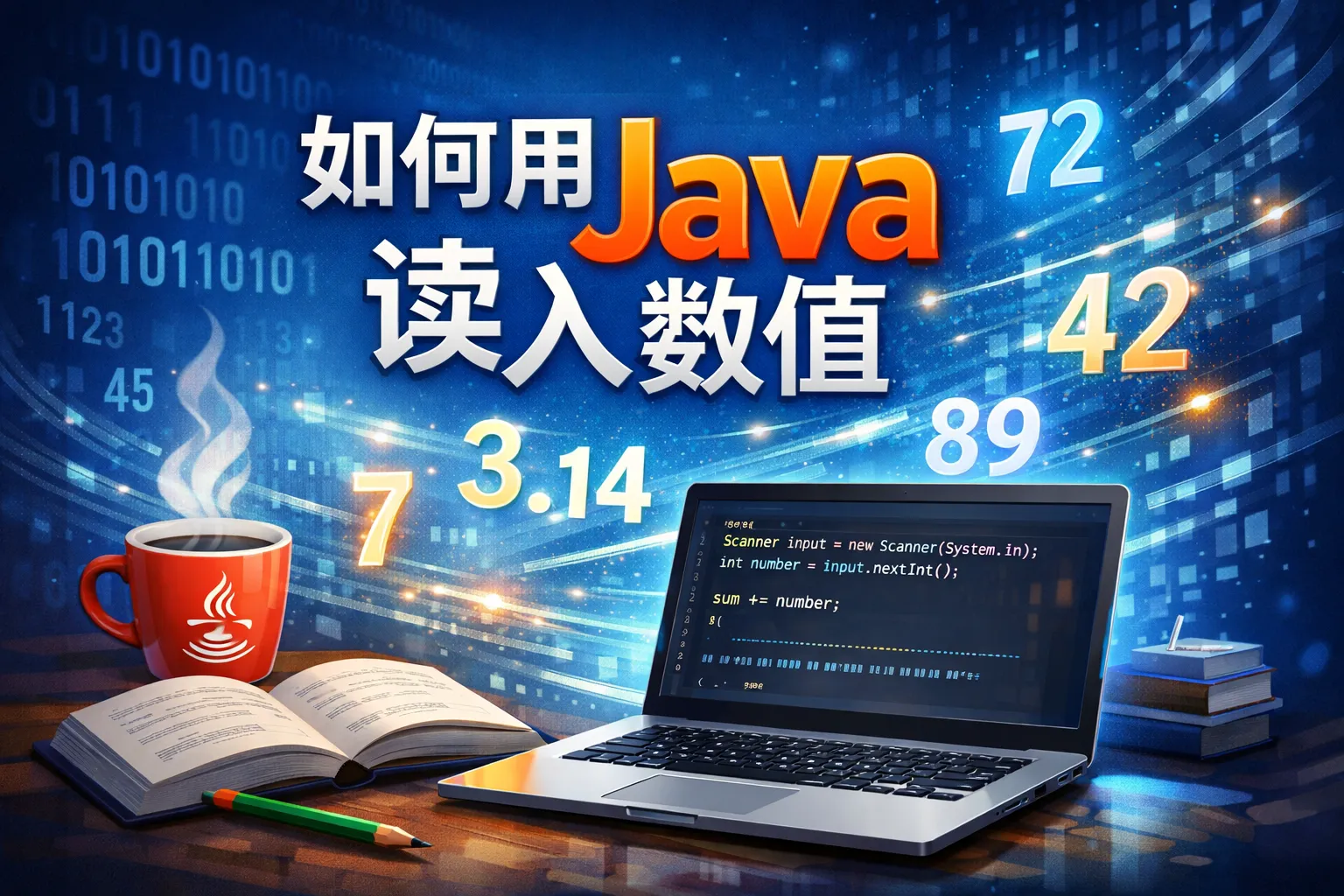 如何用java读入数值