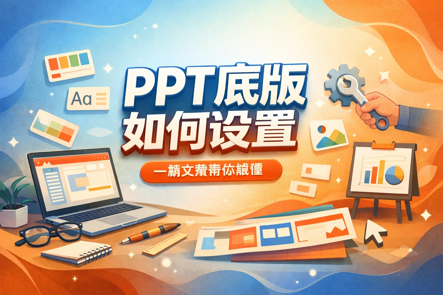 ppt底版如何设置