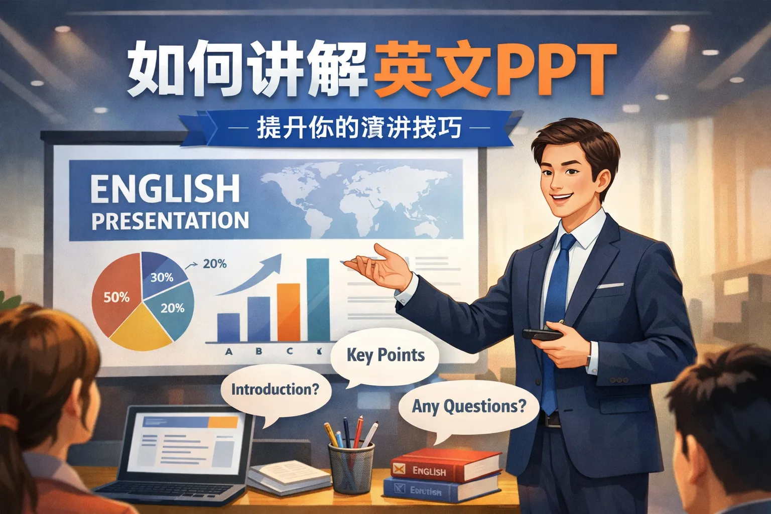 如何讲解英文ppt
