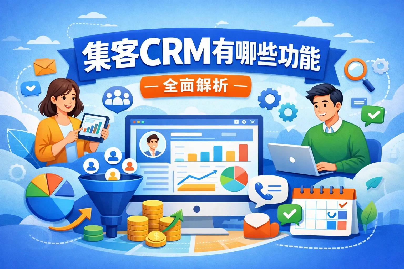 集客crm有哪些功能