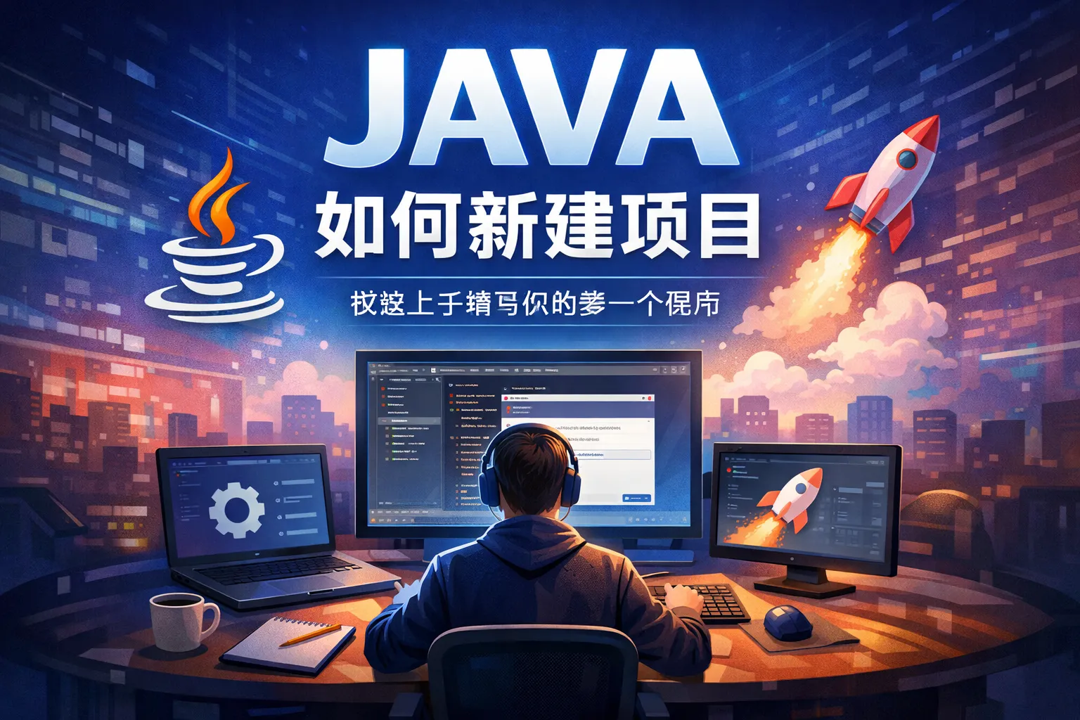 JAVA 如何新建项目